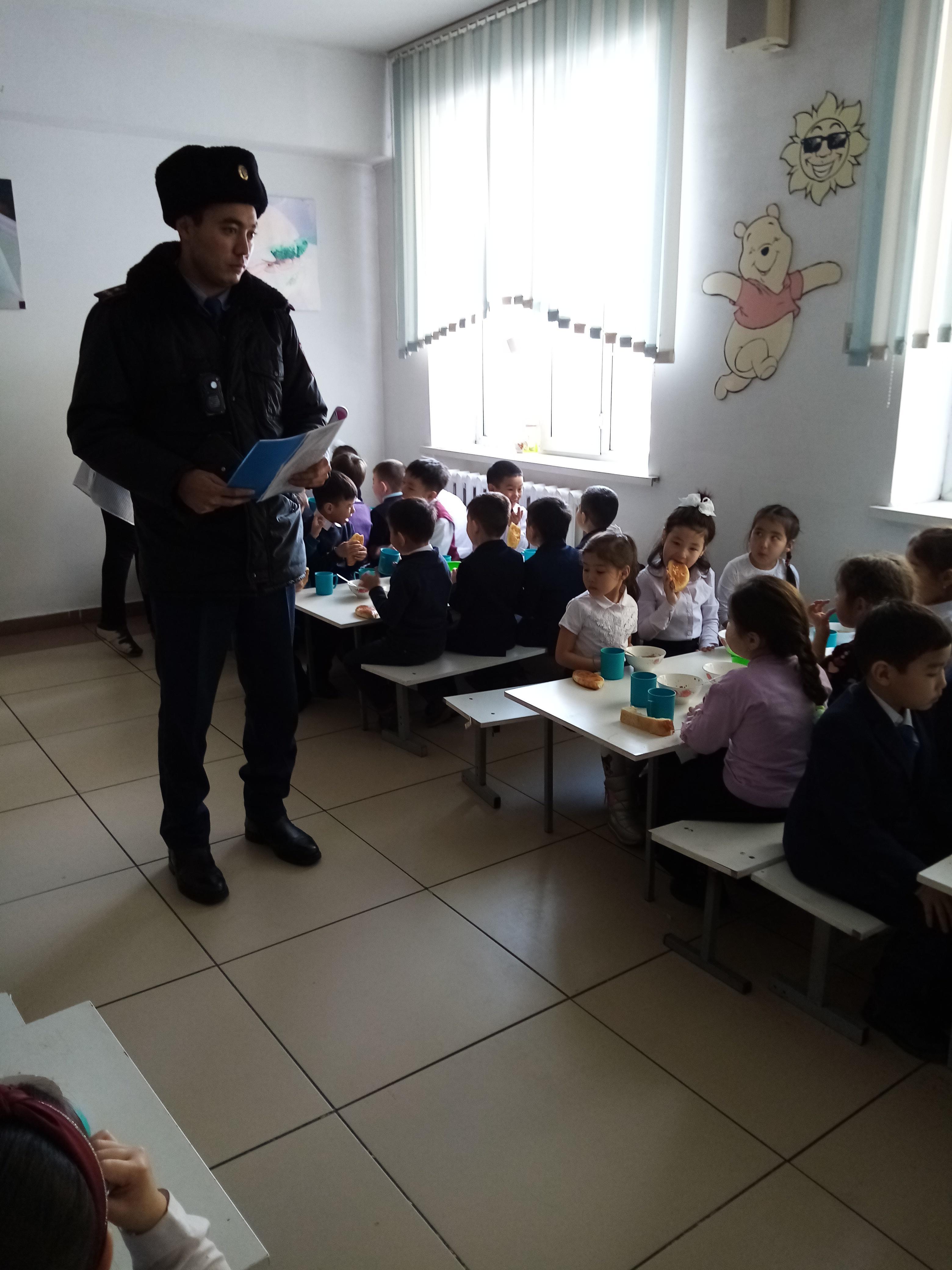 "Мектеп асханасы" республикалық акция аясында өткізілген шаралар